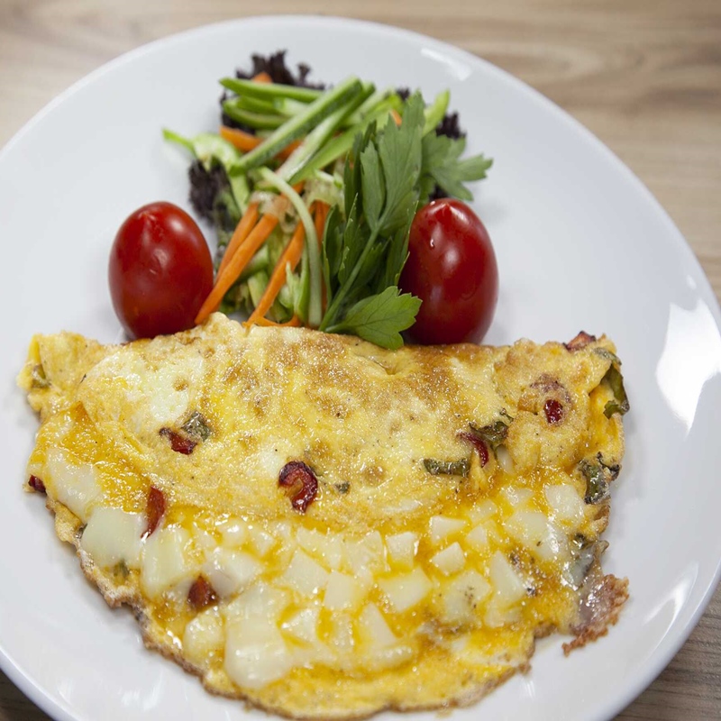 Kaşarlı Omlet